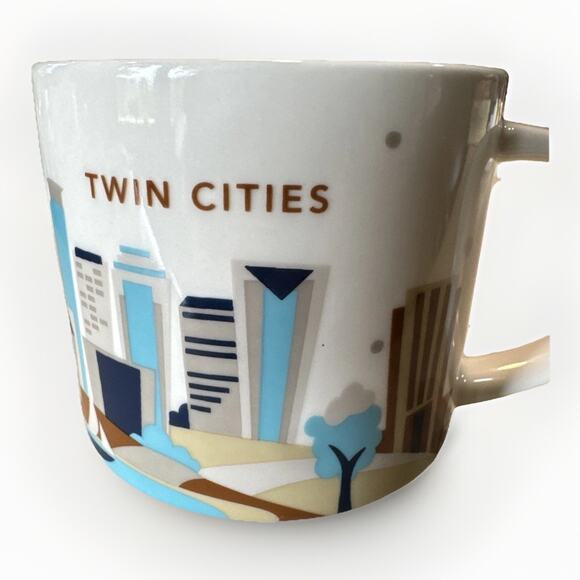 Starbucks Twin Cities 2012 Minneapolis/St. Paul You Are Here Collection Mug 14oz - Picture 1 of 4